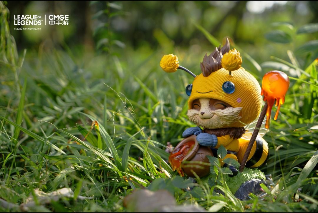 [PO] CMGE - League of Legends Beemo Teemo Figure Statue, Hobbies & Toys ...