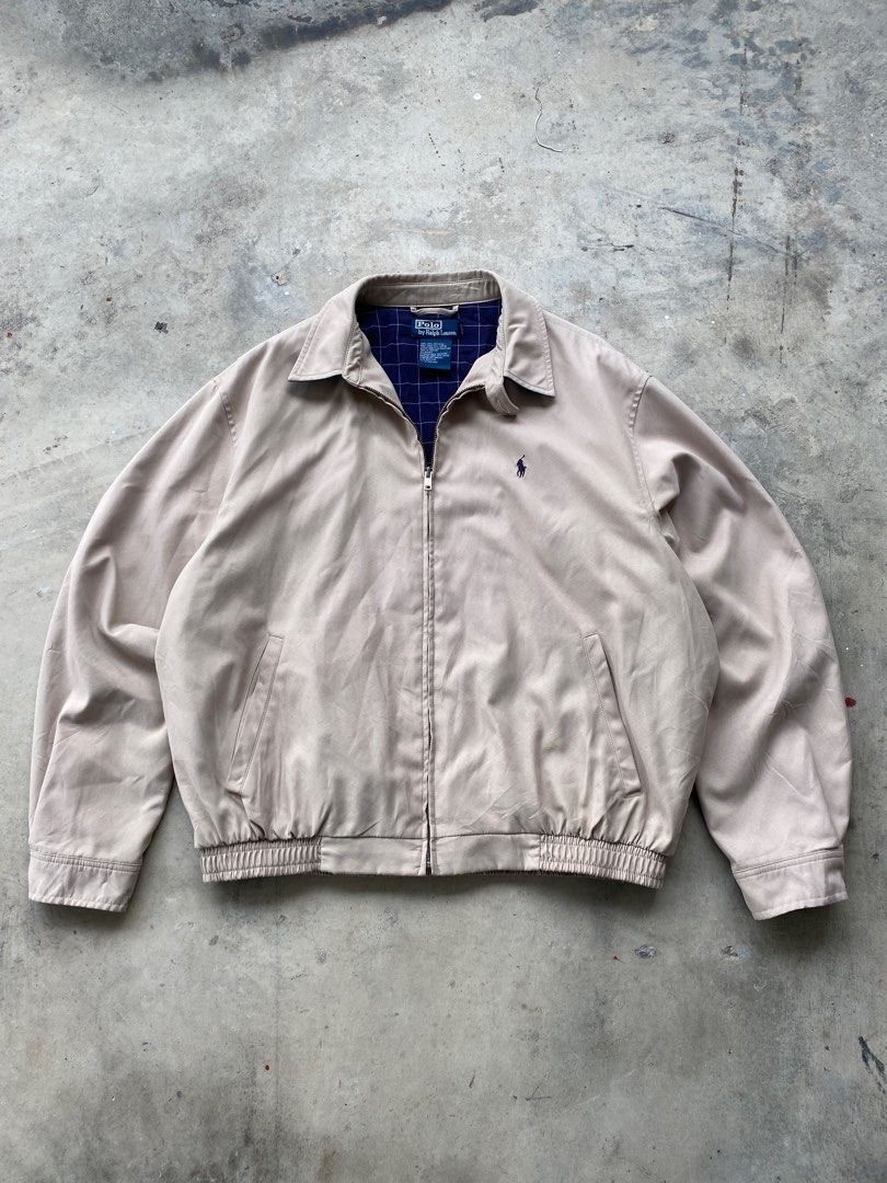 Polo Ralph Lauren harrington jacket, Men's Fashion, Coats, Jackets and  Outerwear on Carousell