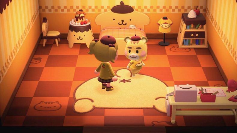 Pompompurin Rack Pompompurin Sanrio Items (Animal Crossing New Horizons), Video Gaming ...