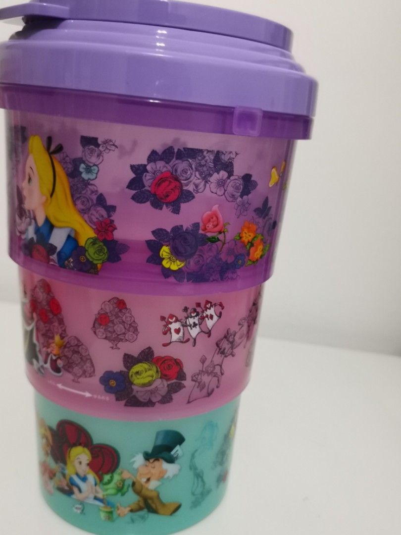 Popcorn Bucket Alice in Wonderland Tokyo Disneyland Limited Popcorn