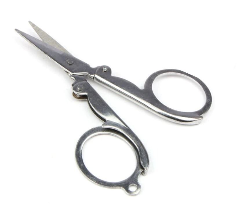 Portable/Mini/Travel Folding Stainless Steel Scissors, Hobbies & Toys ...