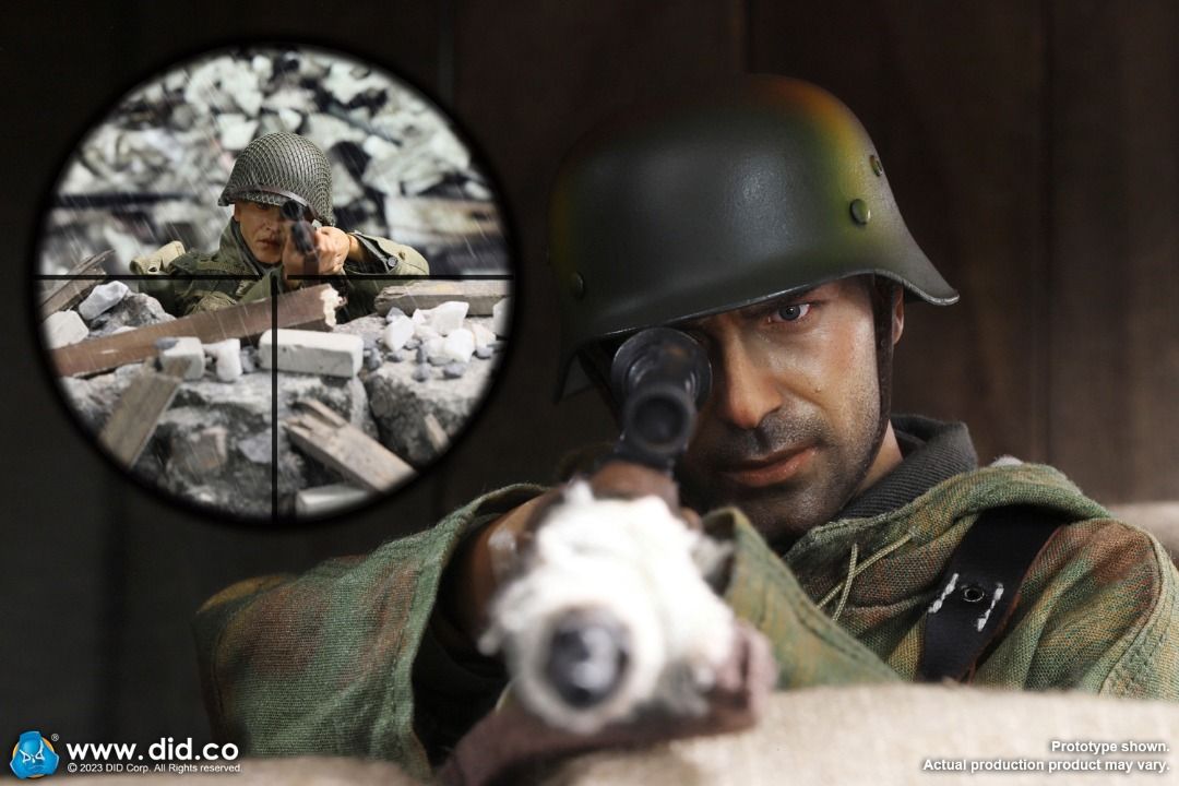 DID : D80163 1/6 WWII German Heer sniper - Wolfgang @SevenToys
