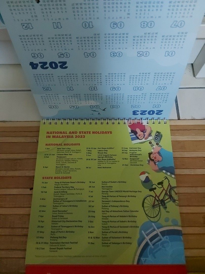 Prudential calendar 2023, Hobbies & Toys, Books & Magazines, Assessment