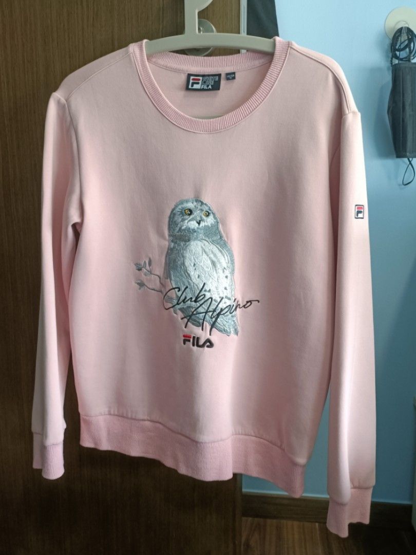 Fila pink sweater best sale