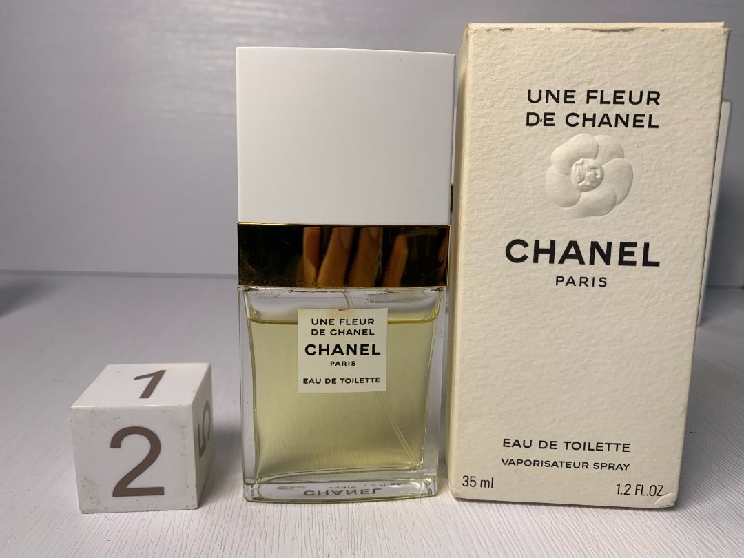 Rare Chanel Une Fleur De 35ml Gardenia 35ml 1.2 oz Eau de toilette