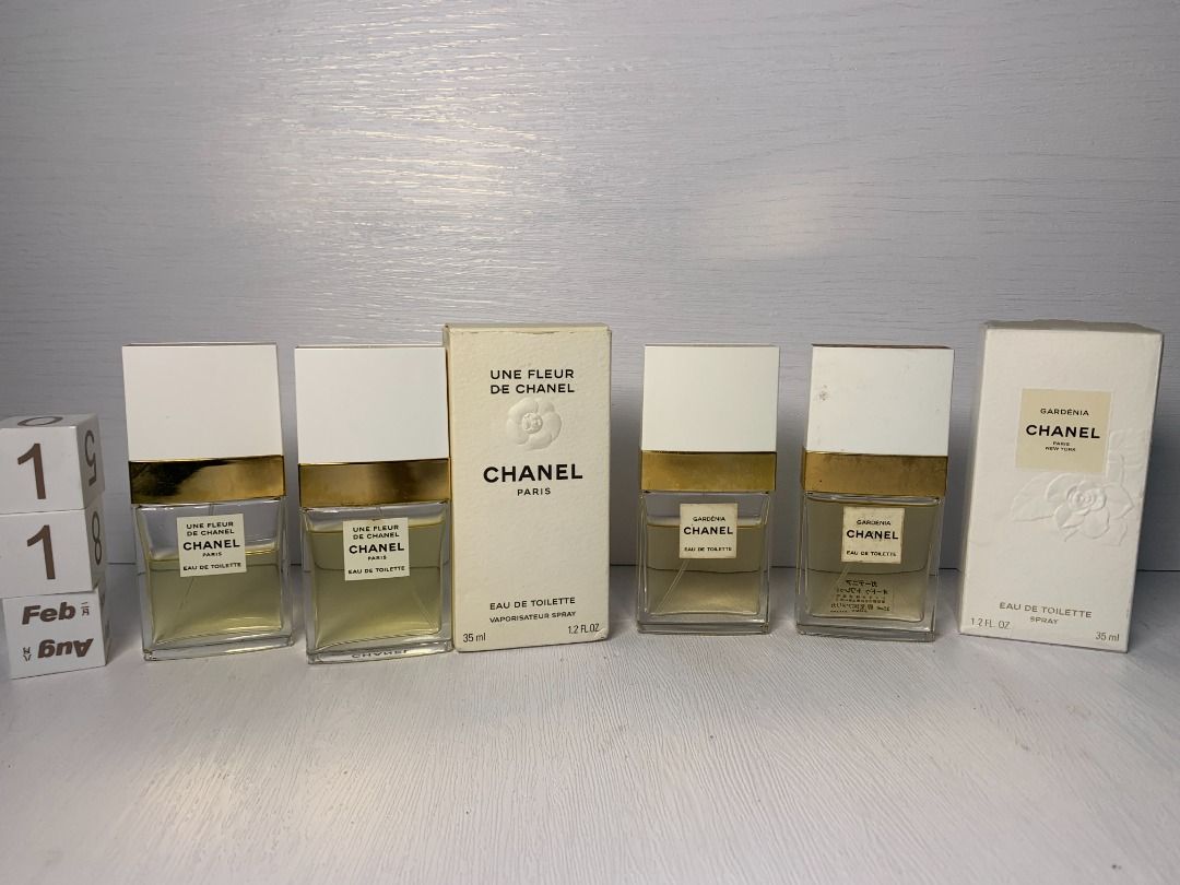 Rare Chanel Une Fleur De 35ml Gardenia 35ml 1.2 oz Eau de toilette