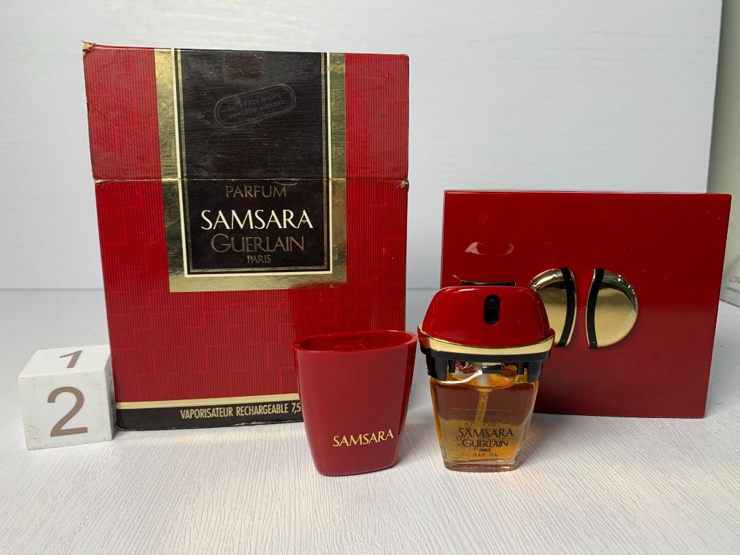 Rare Guerlain Samsara 7.5ml 1/4 oz Parfum perfume - 11FEB22, 美容