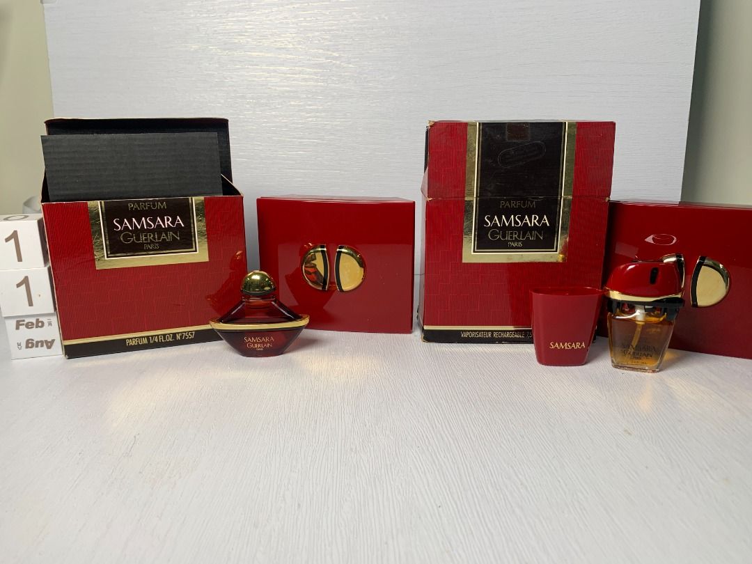 Rare Guerlain Samsara 7.5ml 1/4 oz Parfum perfume - 11FEB22, 美容