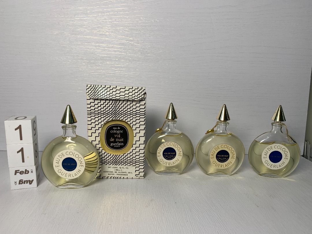 Rare Guerlain Vol de nuit eau de cologne 50ml 1.7 oz- 11FEB22