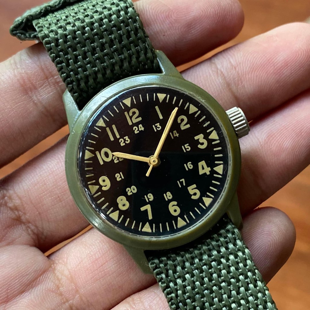 Rare Vintage US Army General Purpose Westclox from Vietnam War