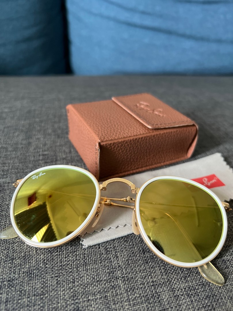 Ray Ban foldable sunglasses, Women's Fashion, Watches & Accessories,  Sunglasses & Eyewear on Carousell