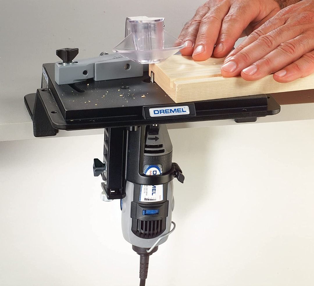 readystock Dremel 231 Shaper Router Table Convert Dremel corded cordless rotary tools into a bench mounted wood shaper