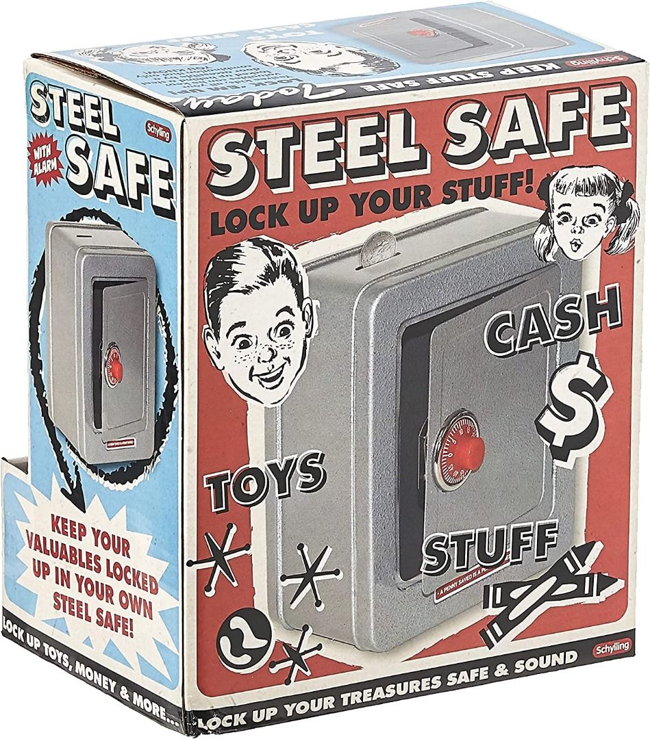Schylling steel discount safe with alarm