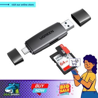 ORICO 4 In 1 USB 3.0 USB C Memory Card Reader SD TF CF MS Compact