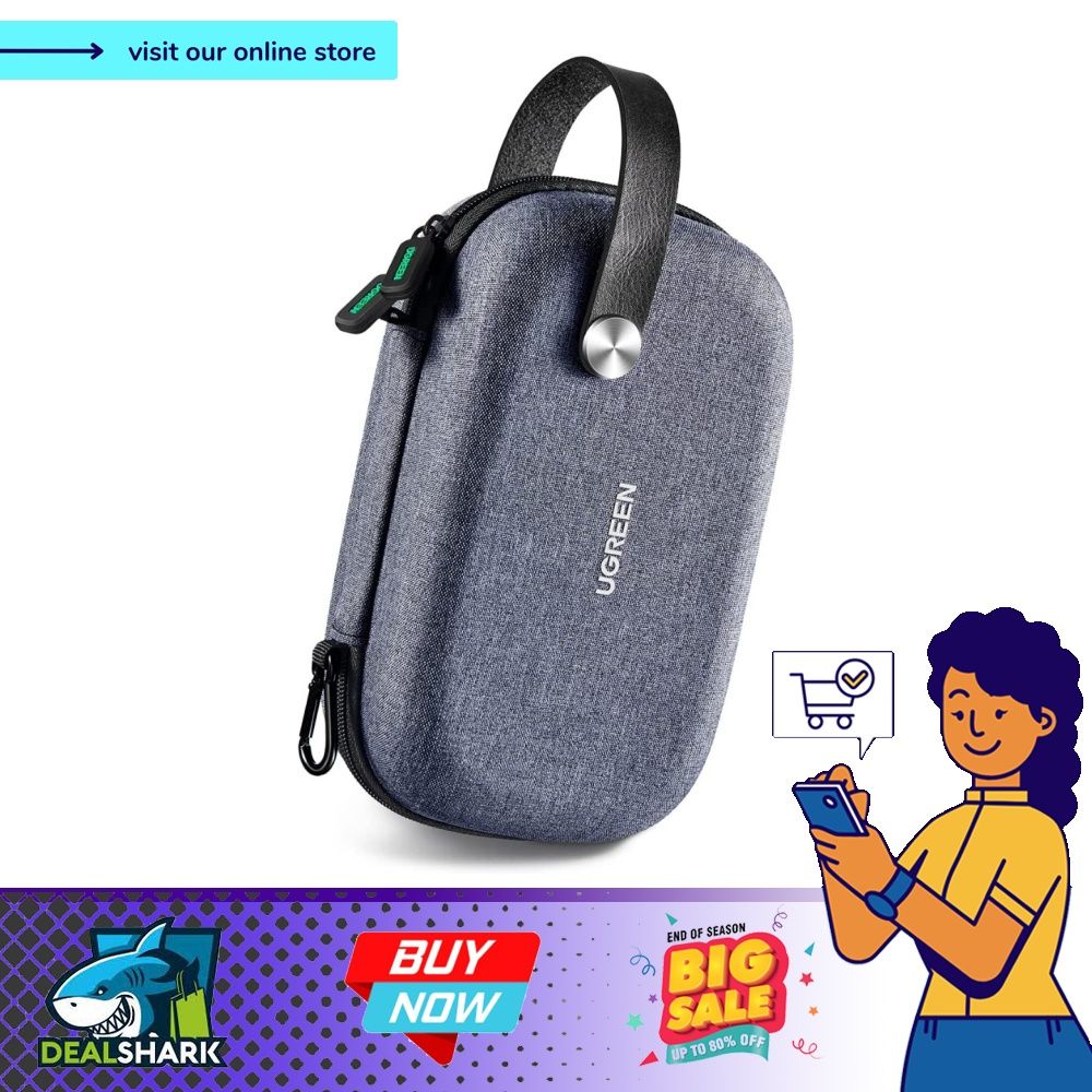 readystock UGREEN Travel Case Gadget Bag Small Portable