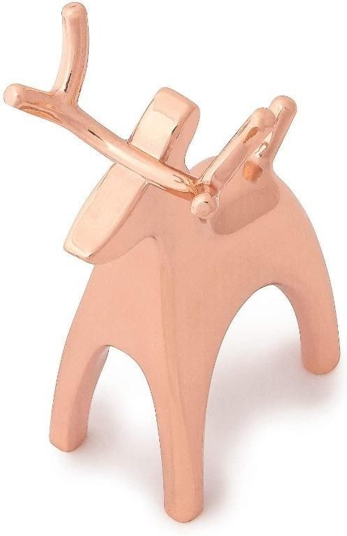 readystock Umbra Anigram Ring Holder Reindeer Copper Women s Fashion Jewelry Organisers Accessory holder box organizers on Carousell