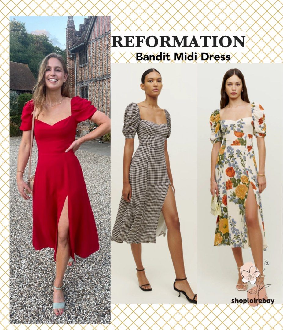 Reformation cheri dress cheap