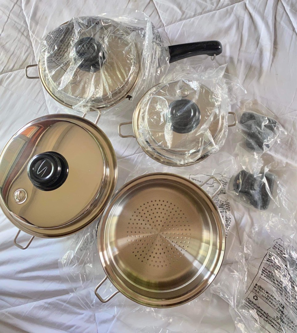 Saladmaster Essential Set (60k) 100 Original, Furniture & Home Living, Kitchenware & Tableware