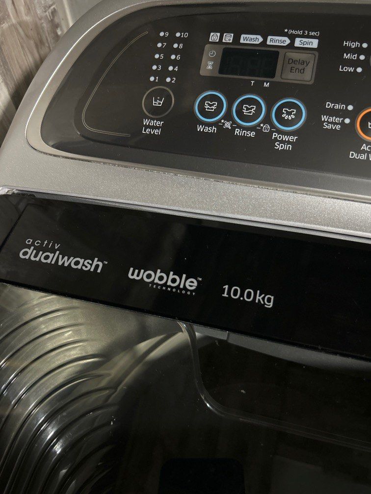 Samsung 10kg top load washer, TV & Home Appliances, Washing Machines