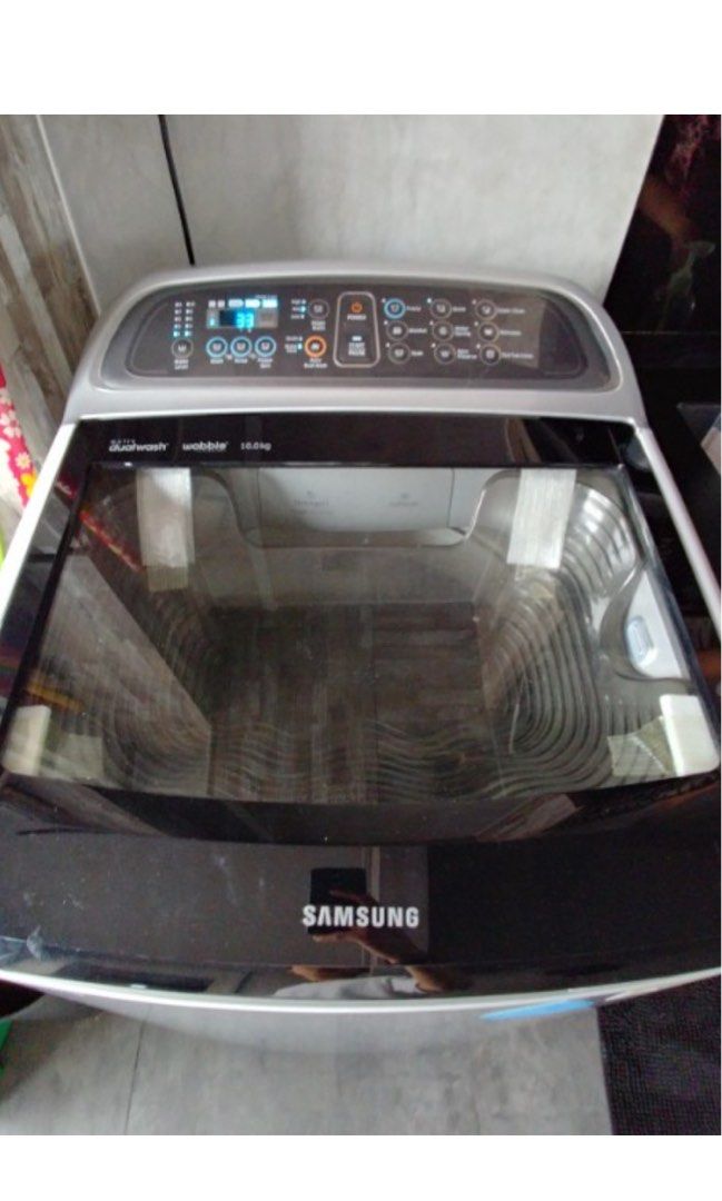 Samsung 10kg top load washer, TV & Home Appliances, Washing Machines