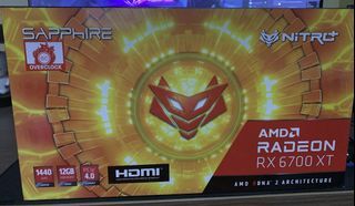SAPPHIRE NITRO+ AMD Radeon™ RX 6700 XT, 12GB, AMD RDNA™ 2