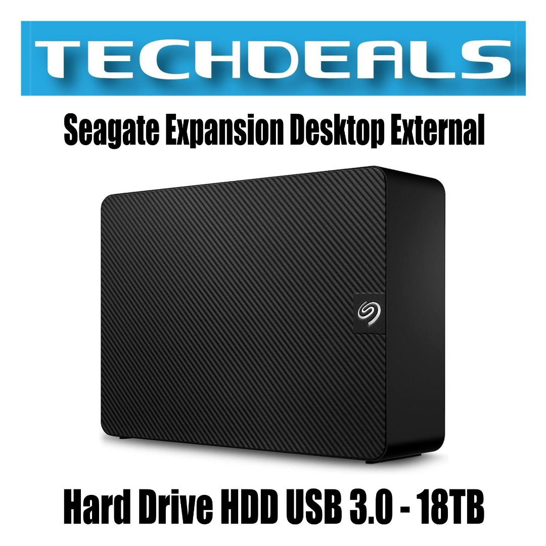 Seagate Expansion Desktop External Hard Drive HDD USB 3.0 18TB