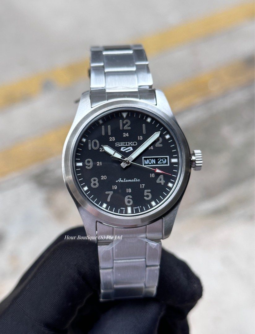 Mens seiko presage cheap automatic watch srpa27k1