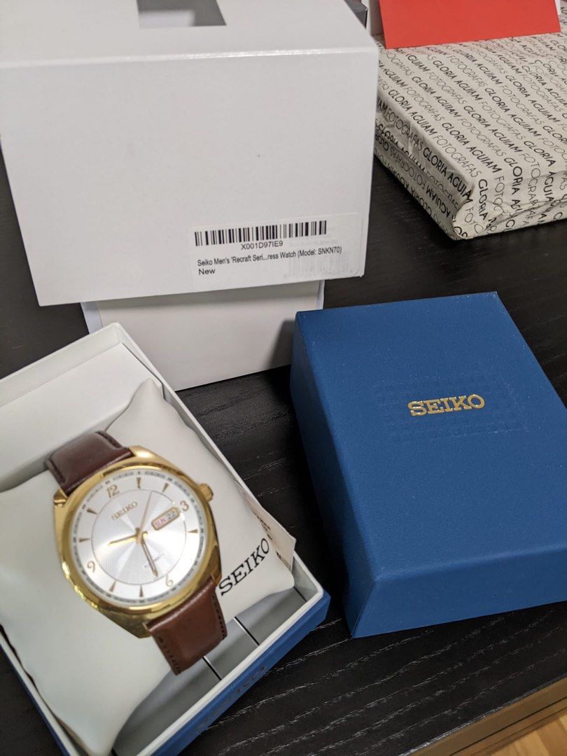 Seiko Men s watch SNKN70 Luxury Watches on Carousell