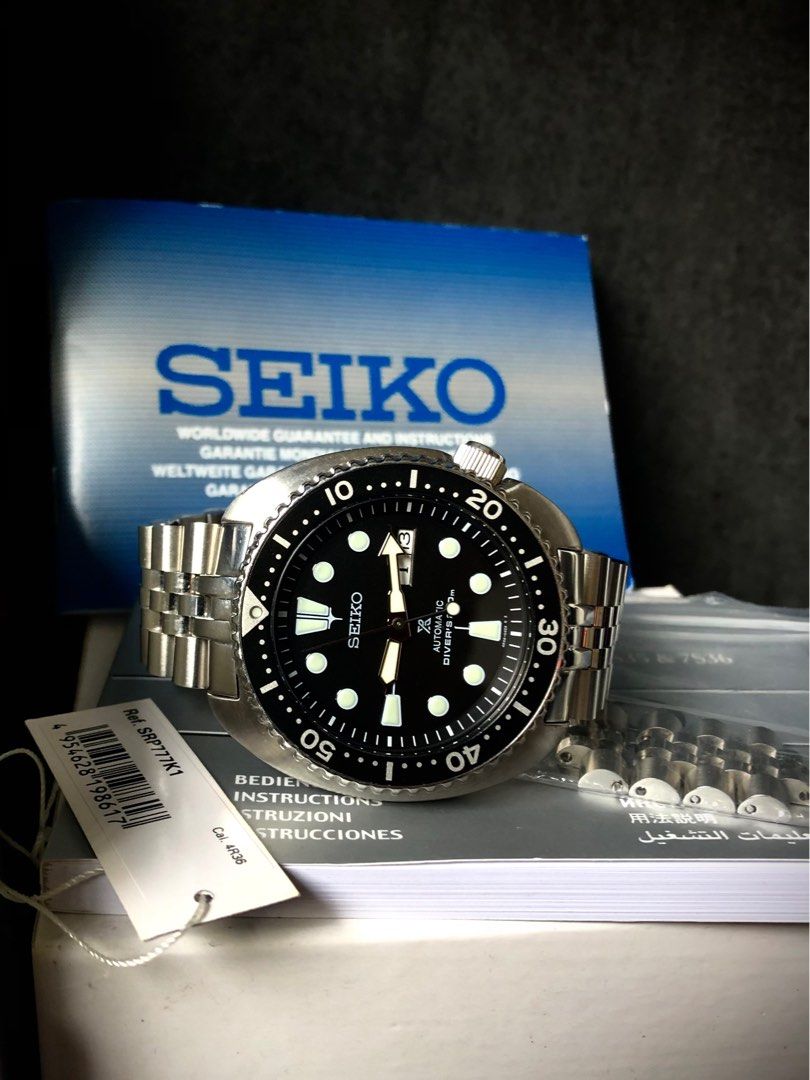 SRPE93] Turtle on skx bracelet : r/Seiko