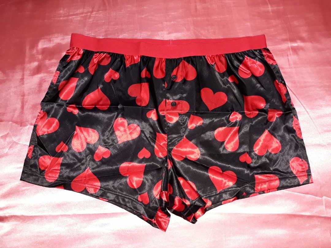 Sexy Satin Boxer, Men's Fashion, Bottoms, Shorts on Carousell