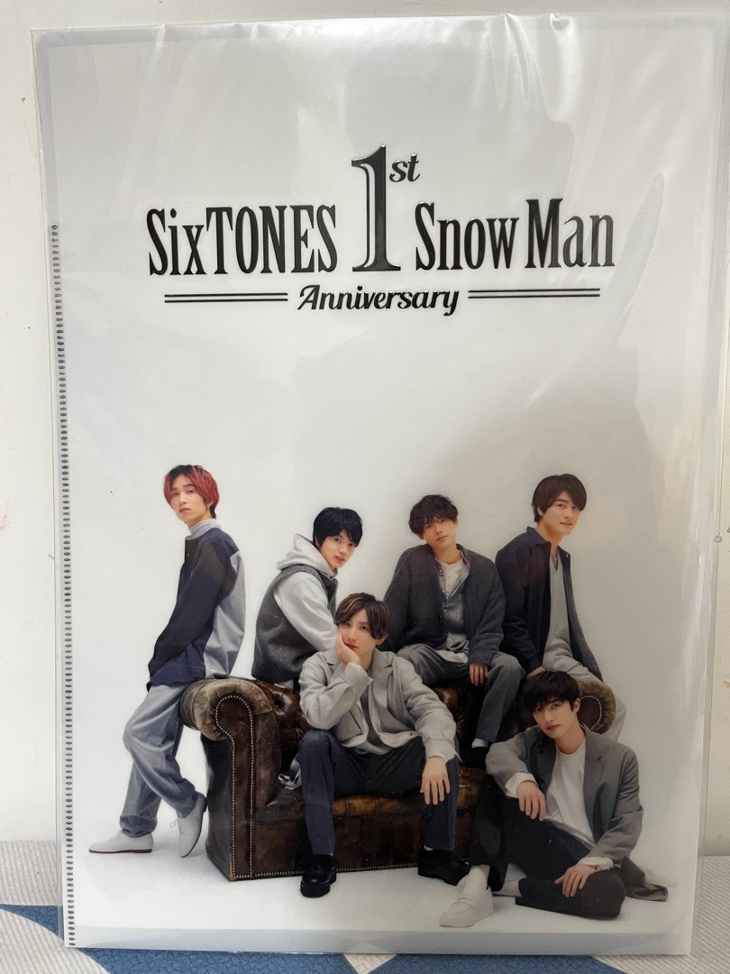 SixTONES SnowMan 出道一周年file, 興趣及遊戲, 收藏品及紀念品, 日本