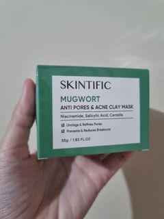 Skintific mugwort claymask