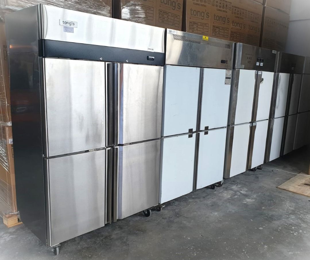 SLG41.2F 2 FULL DOORS UPRIGHT STAINLESS STEEL CHILLER BLOWER SYSTEM