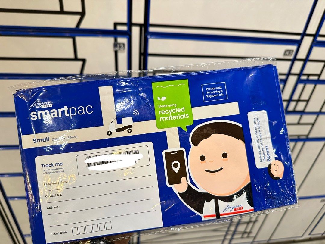 Smartpac Address SMARTPAC Small Medium Singpost, Hobbies & Toys, Stationery & Craft ...