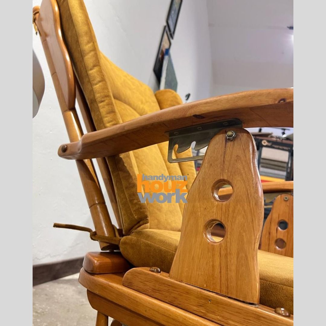 Vintage wood rocking chair outlet