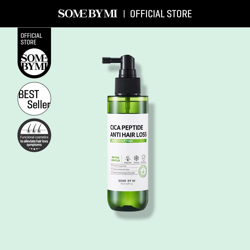 SOMEBYMI Cica Peptide Anti Hair Loss Derma Cooling Scalp Tonic, Beauty
