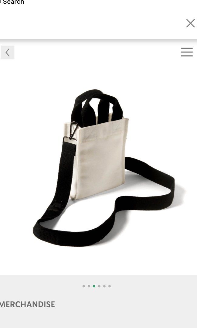 White mini tote store