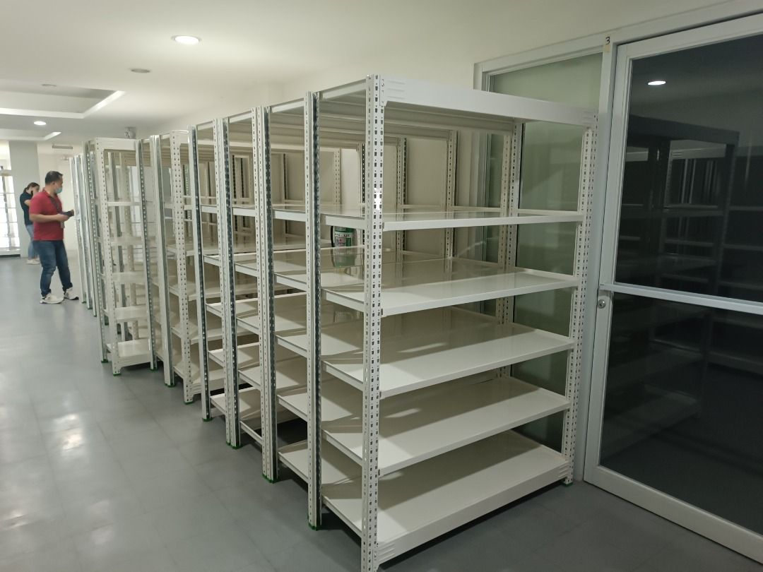 Steel rack office display racks boltless type korean shelving heavy ...