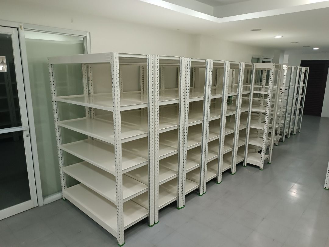 Steel rack office display racks boltless type korean shelving heavy ...
