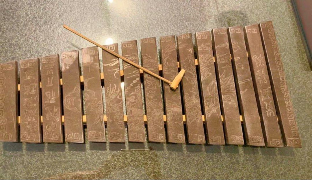 Stone Xylophone Chinese Antique, Hobbies & Toys, Memorabilia