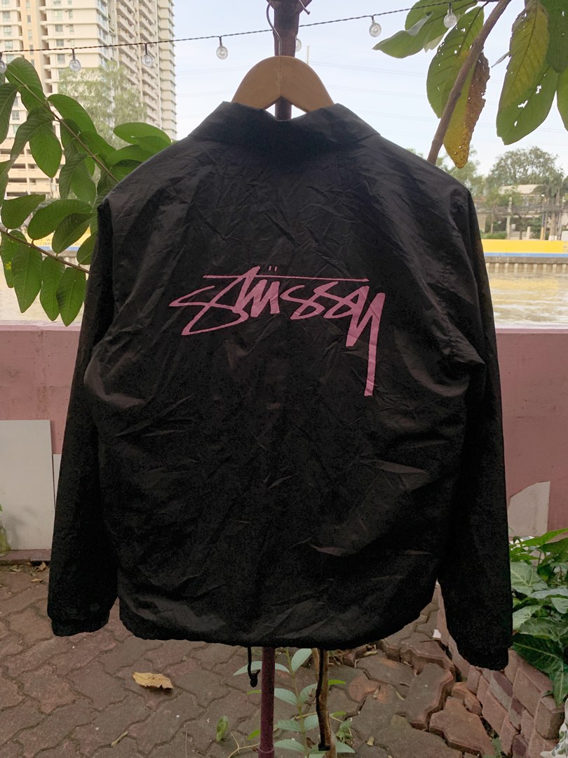 Stussy coach jacket, Men's Fashion, Coats, Jackets and Outerwear on  Carousell