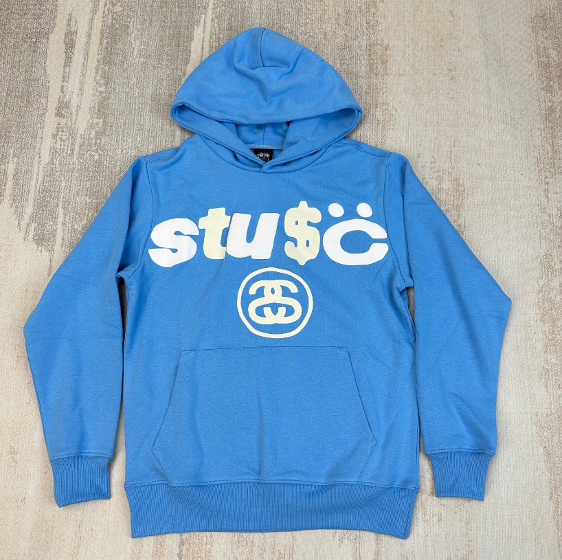Stussy x CPFM 8 Ball Pigment Dyed Hoodie, Men's Fashion, Tops 