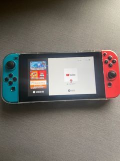 任天堂Switch 主機 螢幕 joy-con 一般電力版 二手