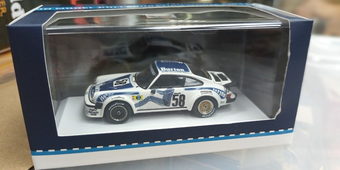 Tarmac Works / Minichamps 1/64 Porsche 934 Kremer Racing – Le Mans 1977