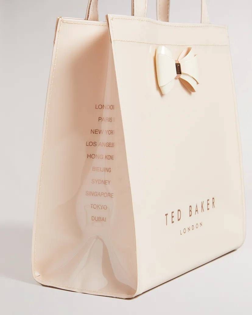 Ted Baker Aracon Plain Bow Small Icon Bag in Pale Pink Women s