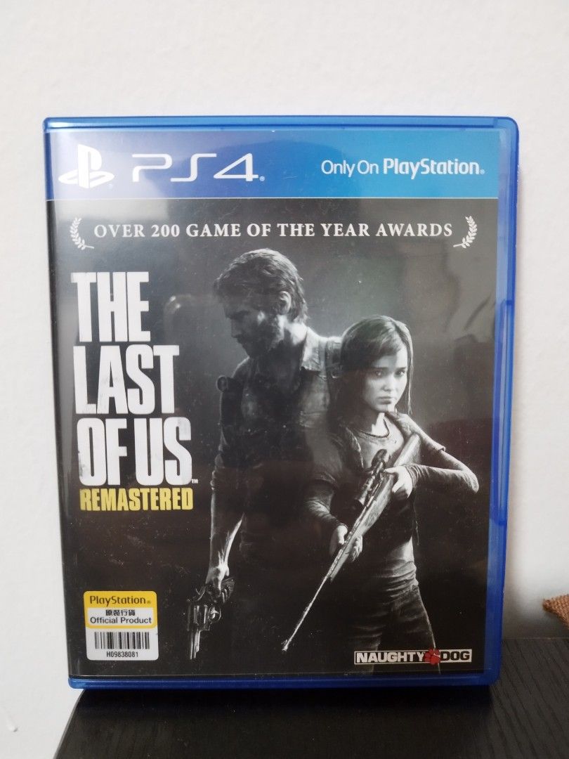 The last of us hot sale ps4 used