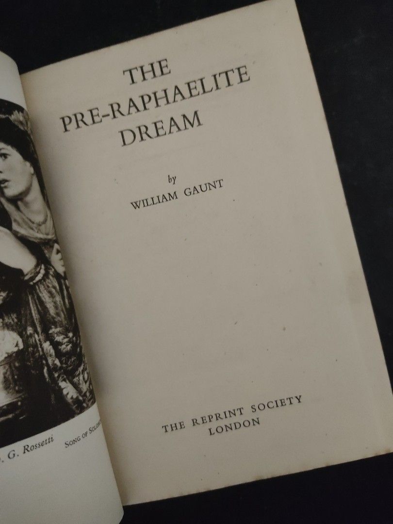 The Pre-Raphaelite Dream by Gaunt (1943 Ed., Hardbound), Hobbies & Toys ...