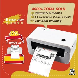 Thermal Printer HPRT N41 Label | Barcode Printer for waybill, logistics, e-commerce, retail