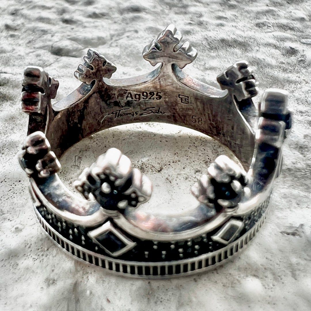 Thomas sabo crown best sale ring