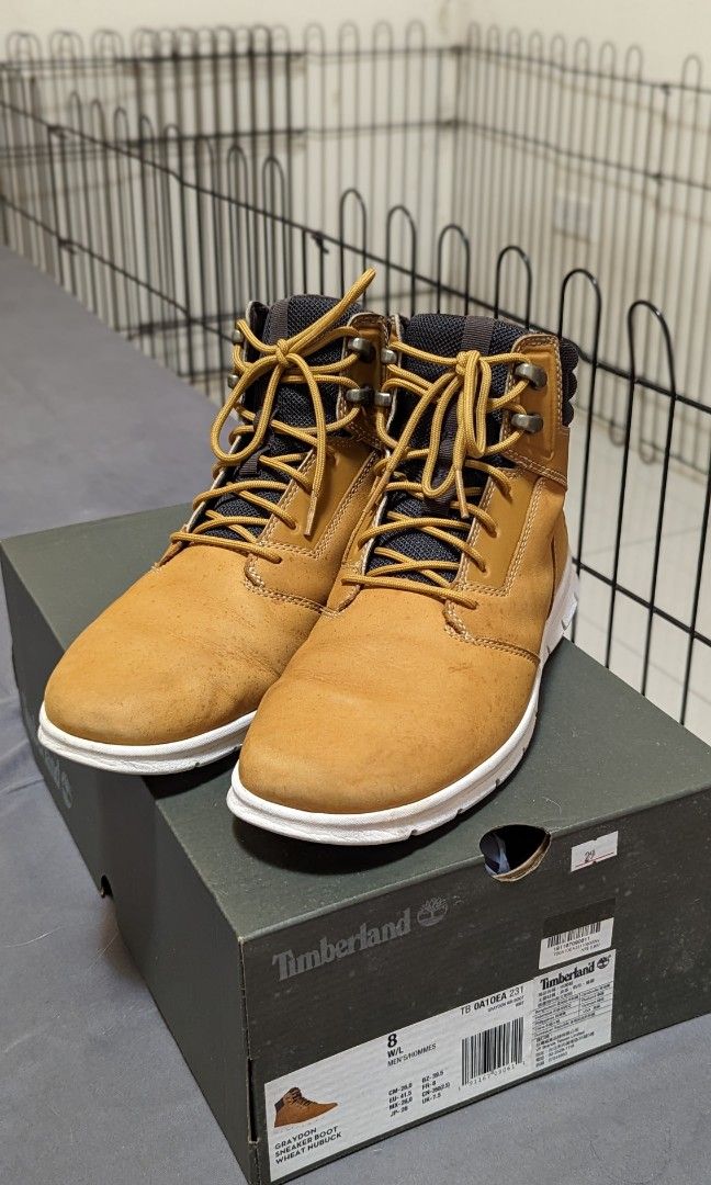 Graydon sneaker boot wheat nubuck sales